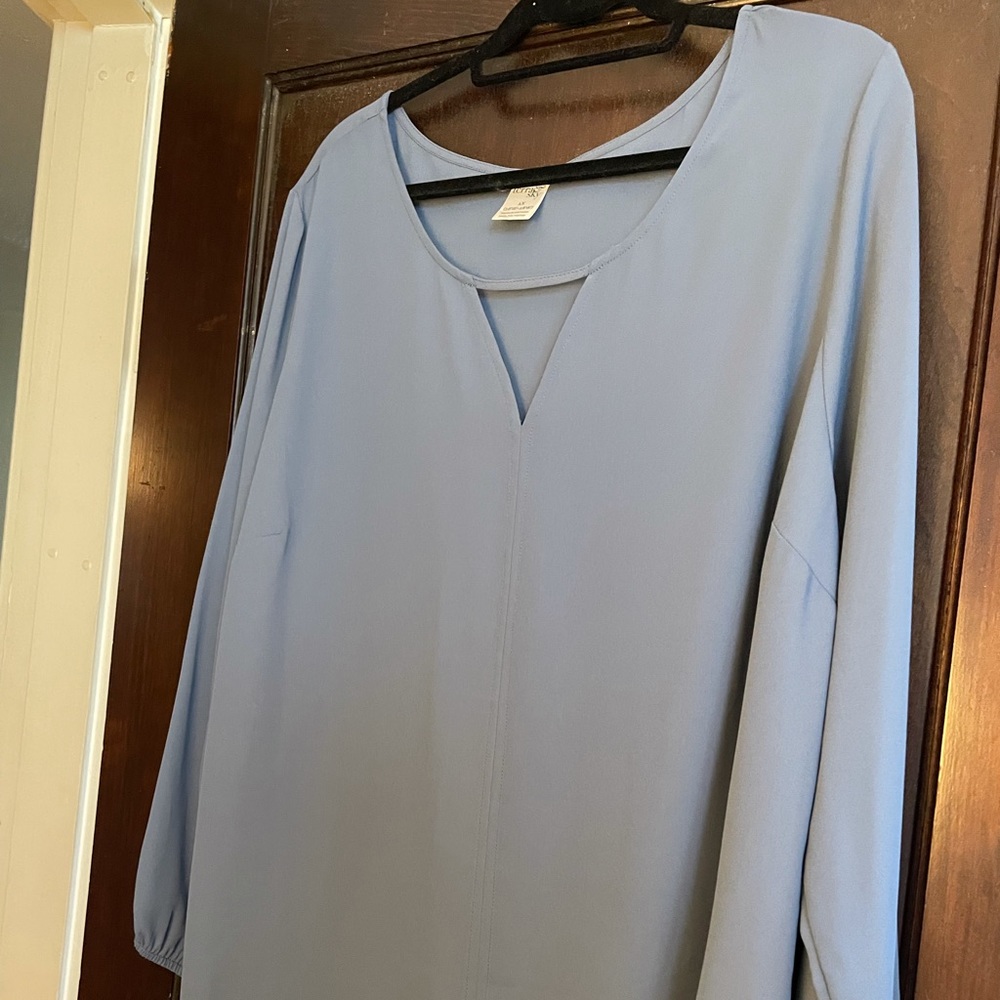 Periwinkle Blue Blouse